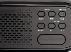 Roadstar Radiosveglia Digitale con Carica USB