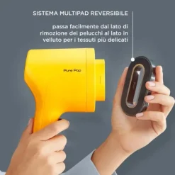 ROWENTA - DR2026 - Ferro da stiro a vapore, 1300 Watt, Riscaldamento in 15 minuti, Serbatoio 70 ml - Pure Pop Yellow