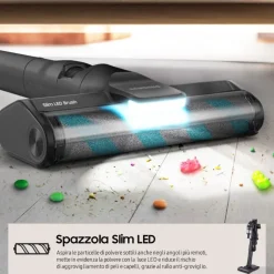Samsung Aspirapolvere senza filo Jet™ 95 complete extra 210W VS20C9554TK