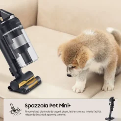 Samsung Aspirapolvere senza filo Jet™ 95 complete extra 210W VS20C9554TK