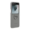 SAMSUNG - Custodia Silicone Z Flip 6 Ring Gray