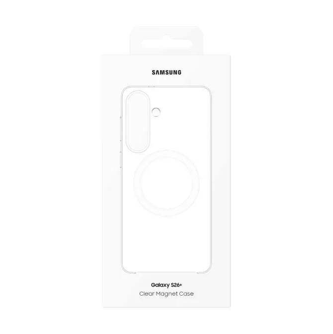 Samsung EF-CS947CTEGWW custodia per Galaxy S26Plus Clear Magnet Trasp 17,5 cm (6.9") Custodia a fondina Trasparente