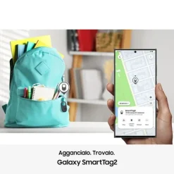 SAMSUNG - Localizzatore GPS Bluetooth Galaxy SmartTag 2 - Bianco