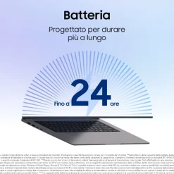 Samsung SAMNP760-VJGK1 laptop Copilot+ PC Intel Core Ultra 5 325 Computer portatile 40,6 cm (16") WUXGA 16 GB LPDDR5x-SDRAM 512 GB SSD Wi-Fi 6E (802.11ax) Windows 11 Home Grigio
