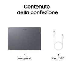 Samsung SAMNP760-VJGK1 laptop Copilot+ PC Intel Core Ultra 5 325 Computer portatile 40,6 cm (16