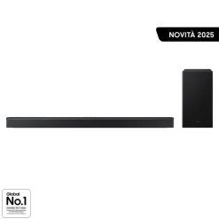 Samsung Soundbar HW-B750F/ZF, Audio 5.1 canali , Wireless Dolby 5.1ch, 2025