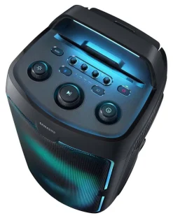 Samsung Sound Tower MX-ST50F/ZF, Audio 240W, Suono Bidirezionale, 18 Ore di Autonomia, Resistente all'Acqua (IPX4), Party Lights +, Ingresso USB, Multiconnessione Bluetooth, 2025