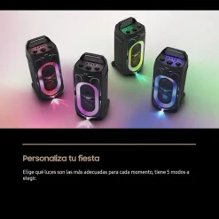 Samsung Sound Tower MX-ST50F/ZF, Audio 240W, Suono Bidirezionale, 18 Ore di Autonomia, Resistente all'Acqua (IPX4), Party Lights +, Ingresso USB, Multiconnessione Bluetooth, 2025