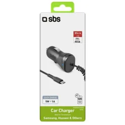 SBS caricabatterie da auto Micro USB 1000 mAh