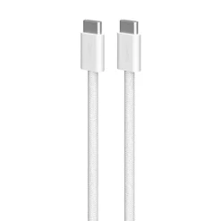 SBS - Cavo in tessuto da USB-C a USB-C PUCCCFABK415MTWHI - Bianco
