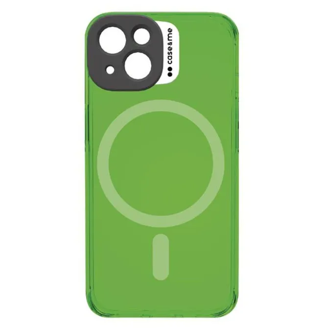SBS - Cover fluo MagSafe CMCOVCFLMSIP1461G per iPhone 14-Verde