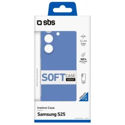 SBS - Cover Instinct TEINSTSAS25B per Samsung S25 - Blu