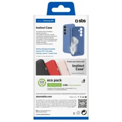 SBS - Cover Instinct TEINSTSAS25B per Samsung S25 - Blu
