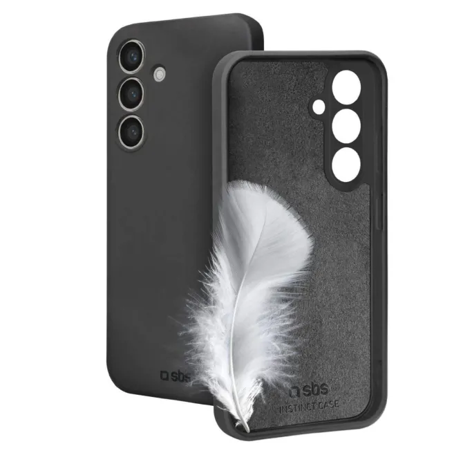 SBS - Cover Instinct TEINSTSAS25K per Samsung S25 - Nero