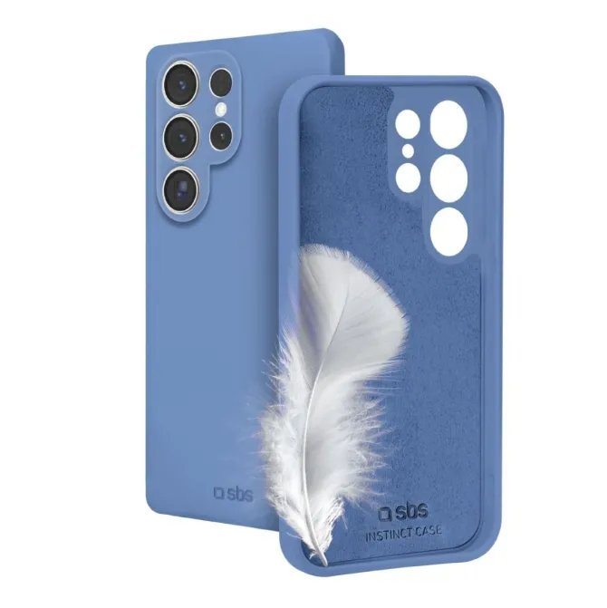 SBS - Cover Instinct TEINSTSAS25UB per Samsung Galaxy S25 Ultra - Blu