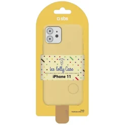 SBS cover lime semi trasparente morbida per Iphone 11