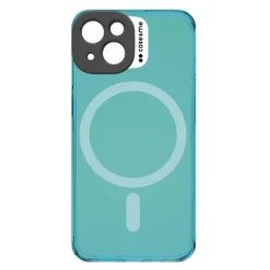 SBS - Cover MagSafe CMCOVCFLMSIP1467B per iPhone 14 max-Blu