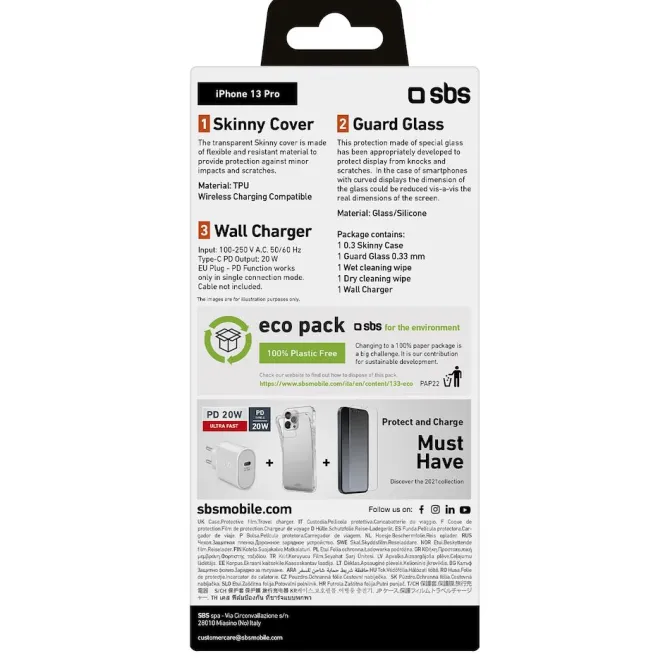 SBS KIT31IP1361P per iPhone 13 Pro