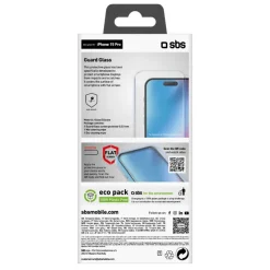 SBS protezione / pellicola trasparente per schermo / retro - Apple iPhone 15 pro