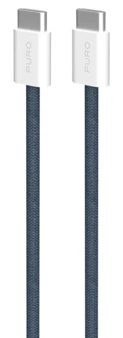 SBS - PUCCCFABK415MTDKBLUE - Cavo di ricarica per iPhone 15 - Blu