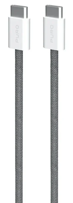 SBS - PUCCCFABK415MTDKGREY - Cavo di ricarica per iPhone 15 - Grigio