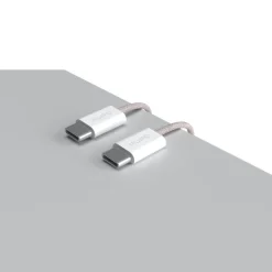 SBS - PUCCCFABK415MTROSE - Cavo in tessuto da USB-C a USB-C - Rosa
