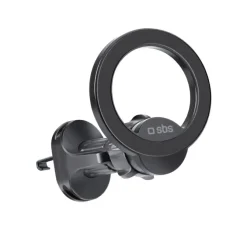 SBS - Supporto auto MagSafe TESUPMAGRING - Nero