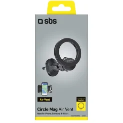 SBS - Supporto auto MagSafe TESUPMAGRING - Nero