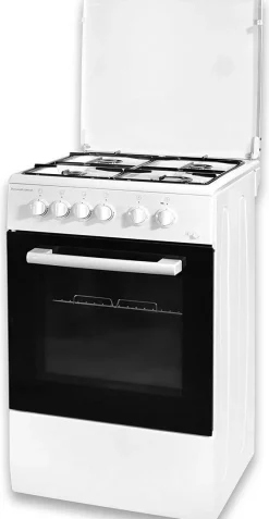 Schaub Lorenz SS450EW 50X50 4 Fuochi Forno Elettrico Bianca