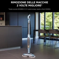 SCOPA A VAPORE SHARK STEAM & SCRUB CON PANNI ROTANTI S6002EU