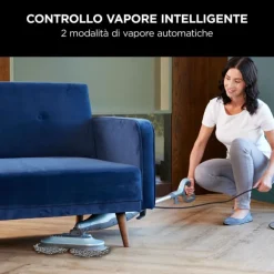 SCOPA A VAPORE SHARK STEAM & SCRUB CON PANNI ROTANTI S6002EU