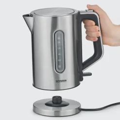 Severin WK 3402 bollitore elettrico 1,7 L 2400 W Stainless steel