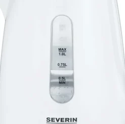 Severin WK 3411 bollitore elettrico 1 L 2200 W Bianco