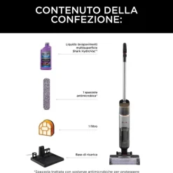 SHARK - ASPIRAPOLVERE E LAVAPAVIMENTI SENZA FILO HYDROVAC
