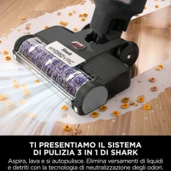 SHARK - ASPIRAPOLVERE E LAVAPAVIMENTI SENZA FILO HYDROVAC