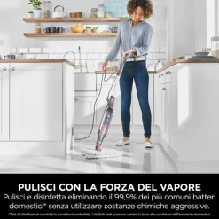 SHARK - SCOPA A VAPORE KLIK 'N' FLIP CON STEAM BLASTER S6003EU