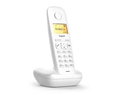 Siemens Gigaset A170, Bianco - Telefono Cordless, Ampio Display Illuminato da 1.5", Lunga durata batterie, Rubrica telefonica 50 contatti