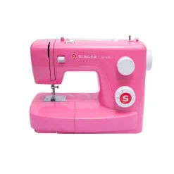 Singer MC Simple 3223 Rosa Macchina per cucire semiautomatica, 23 programmi, ampiezza punto 5mm, 23 schemi di cucito - Rosa