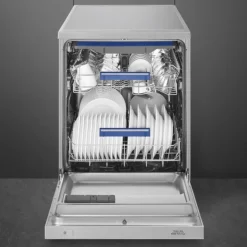 SMEG - Lavastoviglie LVS342CQSX Classe C 14 coperti - Argento