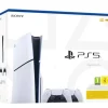 Sony PlayStation 5 E Chassis Slim + 2 DualSense White