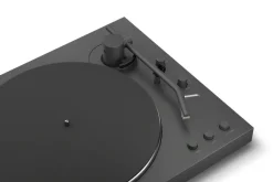 Sony PS-LX3BT, giradischi wireless Bluetooth con riproduzione automatica, audio Hi-Res wireless, trasmissione a cinghia, preamplificatore phono, funzionamento a 2 velocità, coperchio antipolvere