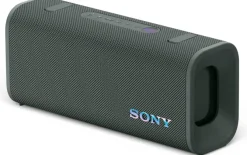 Sony ULT FIELD 3 - Speaker Bluetooth portatile con ULT POWER SOUND, batteria 24 ore, IP67, impermeabile, antipolvere, antiurto, tracolla staccabile, compatto - Blanco Marfil, Foresta Grigia