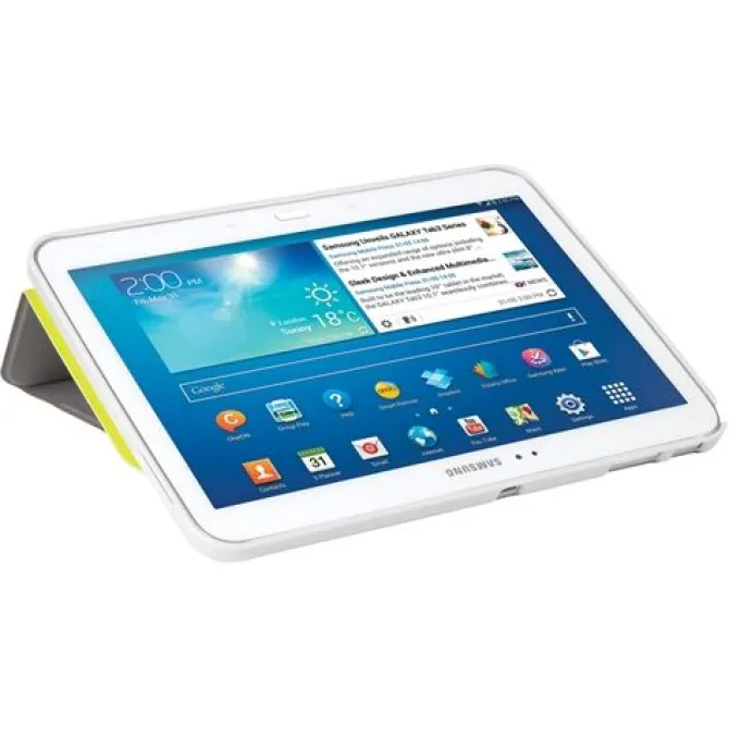 Targus EverVu - Custodia per Samsung Tab4 da 10.1", colore Lime