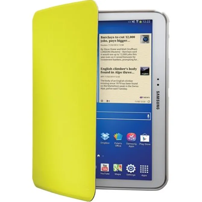 Targus EverVu - Custodia per Samsung Tab4 da 10.1", colore Lime