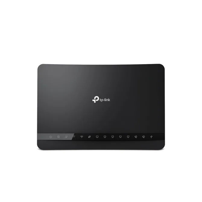 TP-LINK VR1200v router cablato Collegamento ethernet LAN Nero
