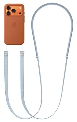 Tracolla Apple Crossbody Strap Light Blue per iPhone – Regolabile e in PET Riciclato