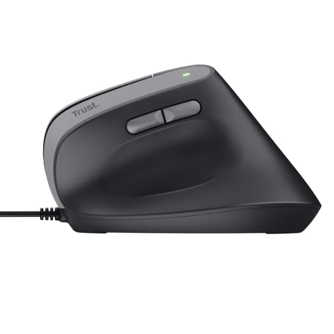 TRUST - BAYO II ERGONOMIC MOUSE 2 Direzioni, rotella di scorrimento - Nero