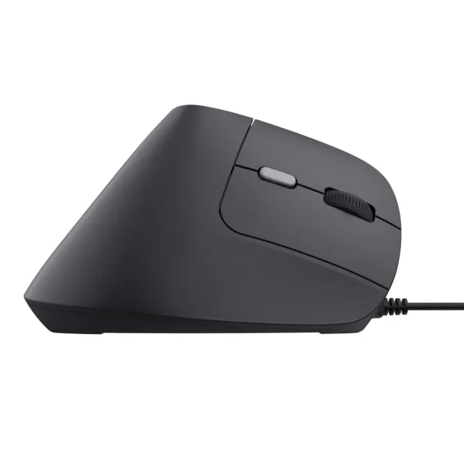 TRUST - BAYO II ERGONOMIC MOUSE 2 Direzioni, rotella di scorrimento - Nero
