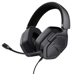 TRUST - Cuffie gaming multipiattaforma GXT492 CARUS Cablato A Padiglione Gaming Nero