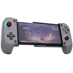 TRUST - Gaming GXT 735G Mylox Controller gaming per Smartphone, Xbox, PS5 - 25649, Bluetooth® 5.0, illuminazione LED RGB - Grigio